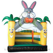 cheap inflatables bouncer rabbit
